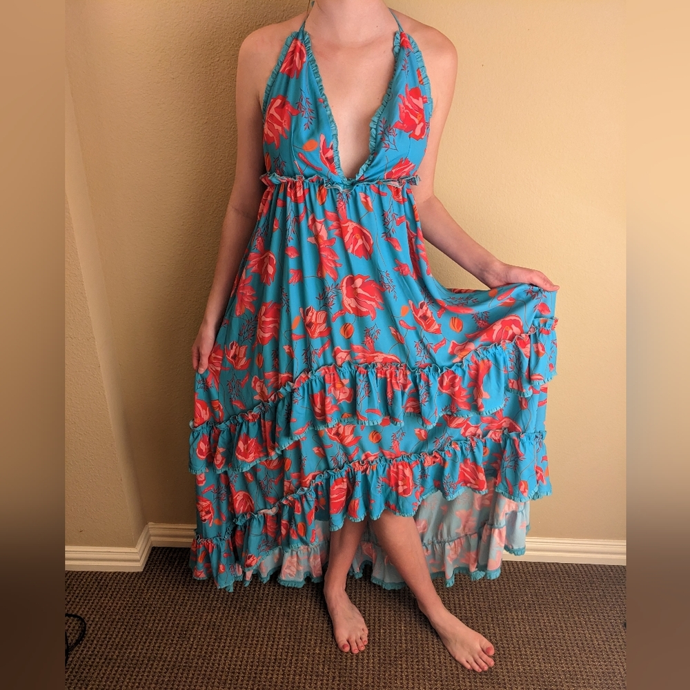 New Hazel & Olive Beachy Brilliance Dress, size S
